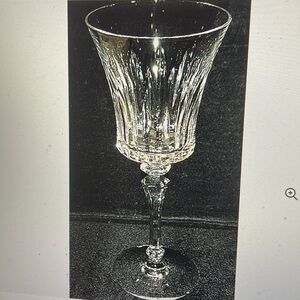 VTG TIFFIN-FRANCISCAN "MELISSA" Crystal Wine Glass
